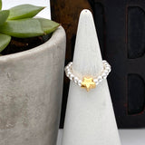 Eliza’s Silver & Gold Star Ring